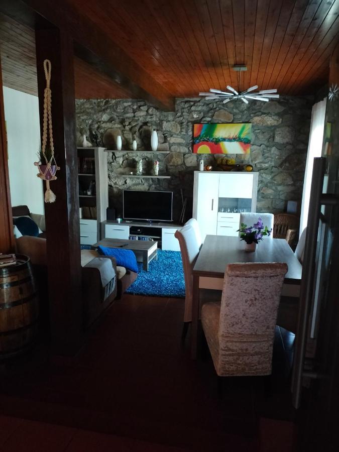 Villa Casa De Madeira E Pedra Afife Esterno foto