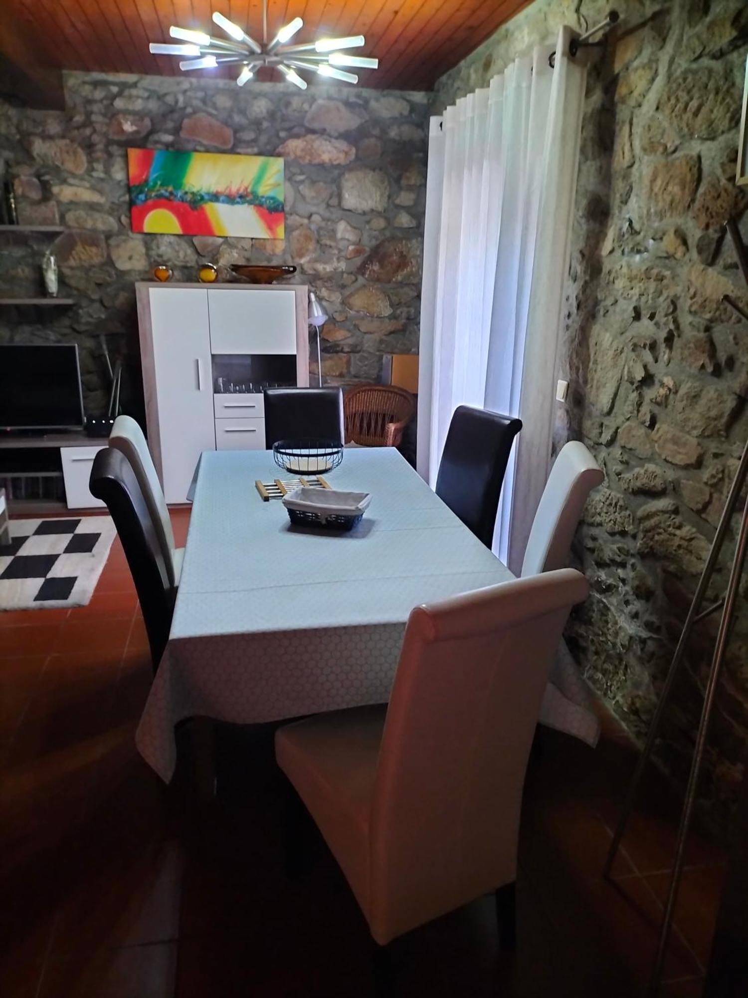 Villa Casa De Madeira E Pedra Afife Esterno foto