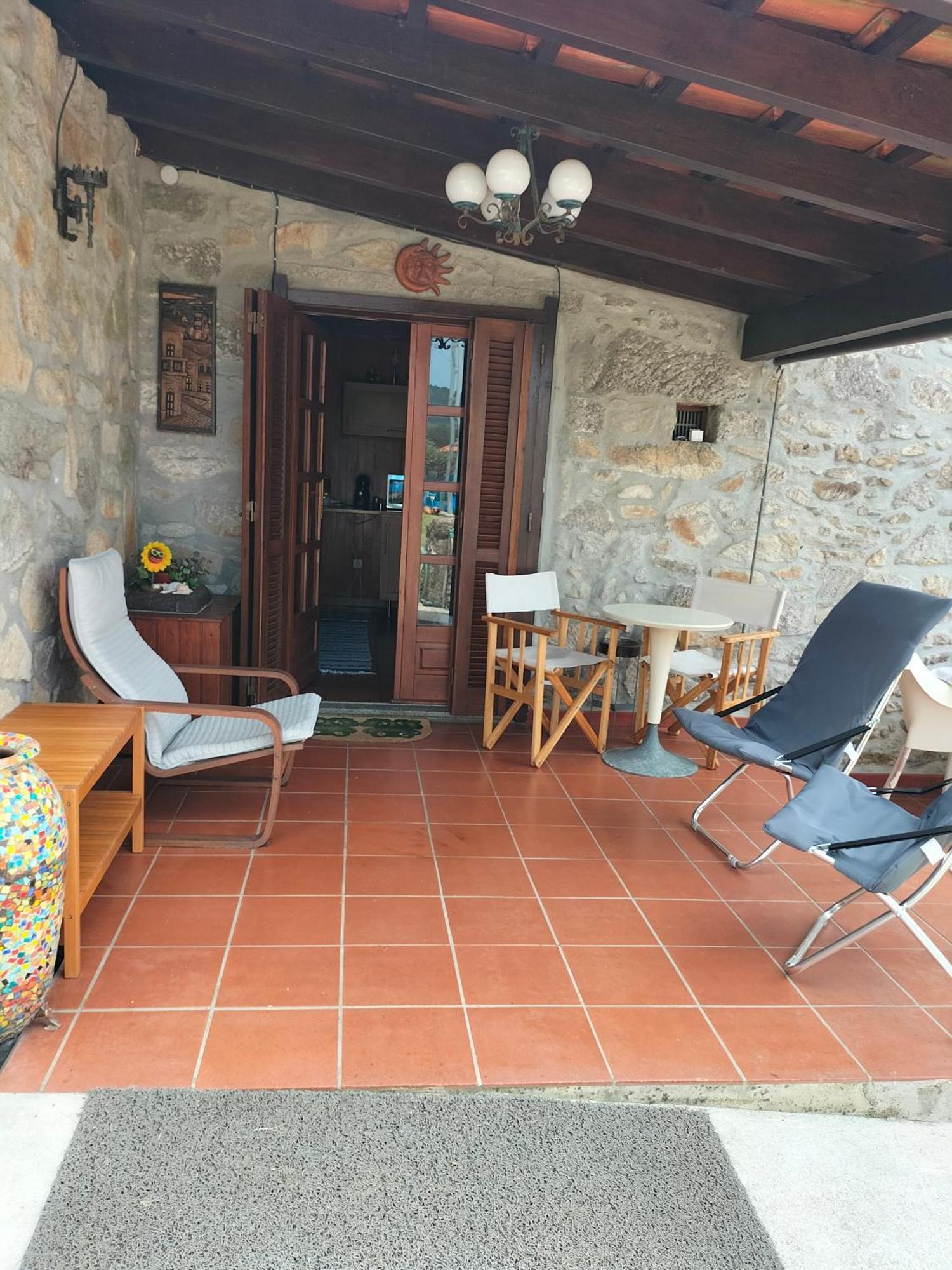 Villa Casa De Madeira E Pedra Afife Esterno foto